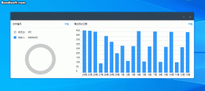 易语言-纯组件非自绘柱状图